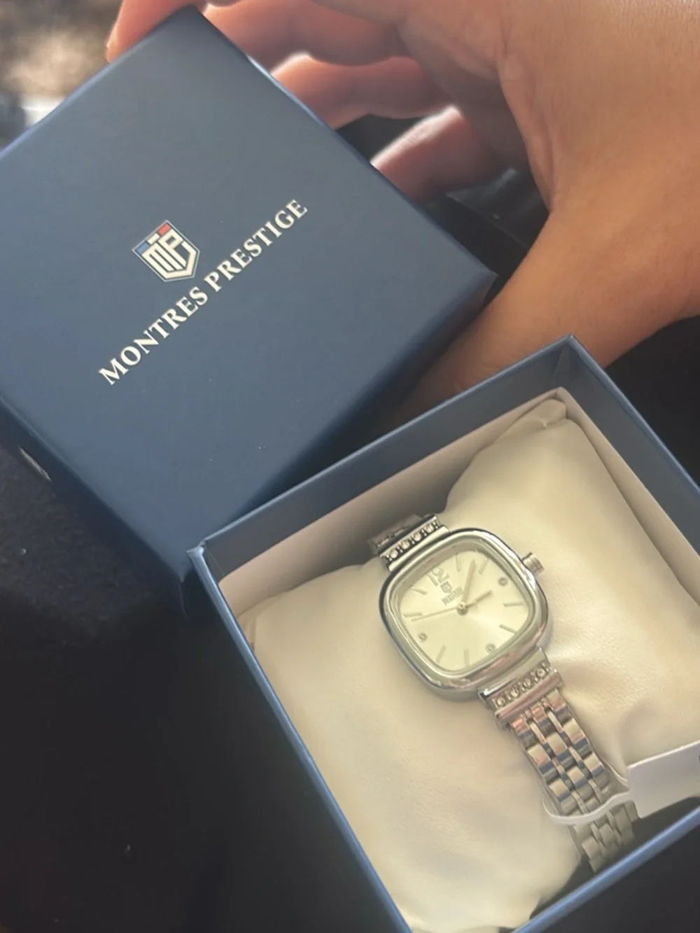 Invicta Silver-Tone Women's Bracelet Watch with Cream Dial